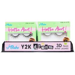 J-Babe Eyelashes 3D Brown & Black-wholesale