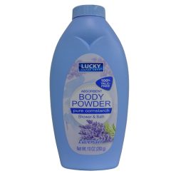 Lucky Body Powder 10oz Lavender-wholesale