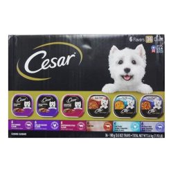 Cesar Dog Food 3.5oz 6 Asst Flavors-wholesale