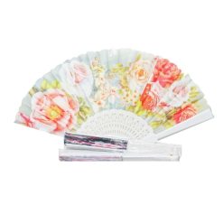 Handheld Fan Flowers Design Asst-wholesale