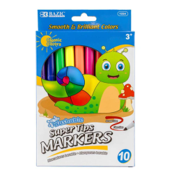 Markers Washable 10ct-wholesale