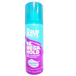 Rave Hair Spray 1.5oz 4X Mega Hold-wholesale