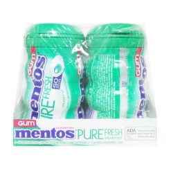 Mentos Gum Bottles 50pc Spearmint-wholesale