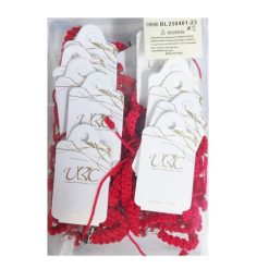 Bracelet Thread Red 2pk Cherry Charm-wholesale