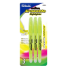Highlighters 3pk Yellow Erasable-wholesale