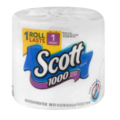 Scott Bath Tissue 1pk 1000 Sheets-wholesale