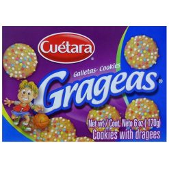 Cuetara Grageas W-Sprnkls 6oz Van Wafers-wholesale