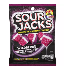 Sour Jacks Sour Candy 5oz Wildberry-wholesale