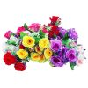 Rose Bouquet 7 Heads Asst Clrs-wholesale