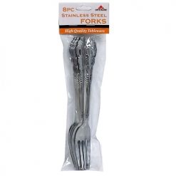Forks 8pc Stainless Steel