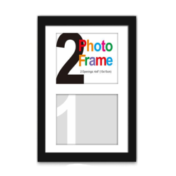 Collage Photo Frame 2-Openings 8X10 Blck-wholesale
