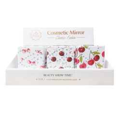 Compact Mirror Rect Cherry Design-wholesale