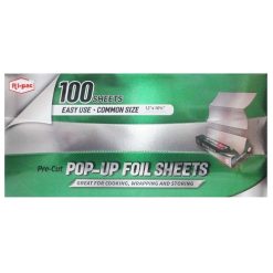 Ri-Pac Aluminum Pop-Up Foil Sheets 100ct-wholesale