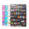 Gift Bags Happy Birthday Lg Asst-wholesale