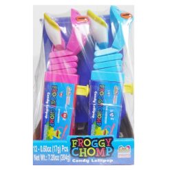 Froggy Chomp Candy + Lillipop 0.60oz-wholesale