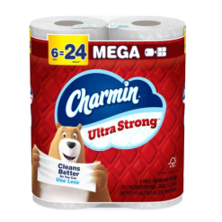 Charmin Bath Tissue 220ct 6pk Ultra Strn-wholesale