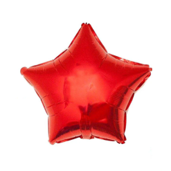Balloons Foil 16in Red Star-wholesale