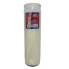 Candle 8in Novena White-wholesale