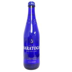 Saratoga Sparkling Water 12oz Glass-wholesale