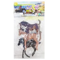 Toy Horses 3pc Set Asst-wholesale