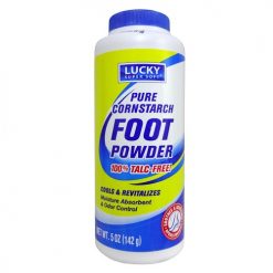 Lucky Cornstarch Foot Powder 5oz