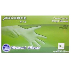 Gloves Disposable Vinyl XL 100ct Pwdr Fr-wholesale