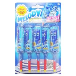 Chupa Chups Melody Pops 5pk Blue Rspbrr-wholesale