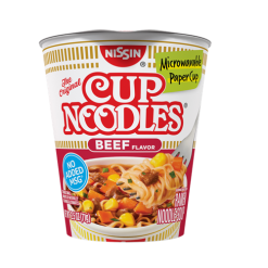 Nissin Cup Noodles 2.5oz Beef-wholesale
