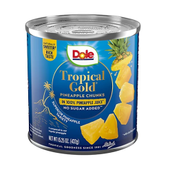Dole Pineapple Slices 15.25oz In Juice-wholesale