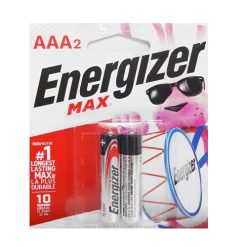 Energizer Max Batteries AAA 2pk-wholesale