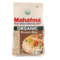 Mahatma Organic Brown Rice 32oz-wholesale