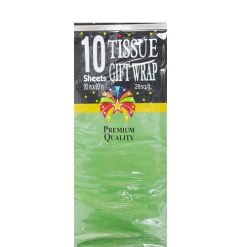 Tissue Paper 10ct Green 20X20in-wholesale
