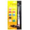 Auto Plug In Fuse 10pc W-Tester-wholesale