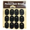 Pocket Hair Brush 12ct-wholesale Pocket Hair Brush 12ct-wholesale