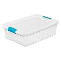 Sterilite Latching Box 32qt Clear-wholesale