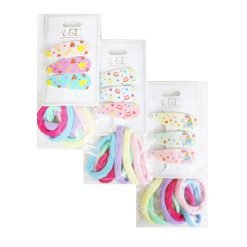 Hair Snals W-Ties 8pc Asst-wholesale