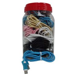 USB Charging Cable Type C Asst Clrs In J-wholesale