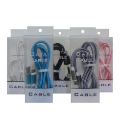 USB Charging Cable Asst Clrs In Box-wholesale