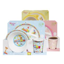 Baby Plate & Cup Set 3pc Asst-wholesale