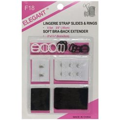 Bra Extenders 2pc + Strap Slides & Rings-wholesale