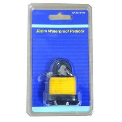 Waterproof Padlock 30mm W-2 Keys-wholesale
