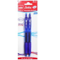 Jetta Pens 2pk 0.7mm Gel Blue-wholesale