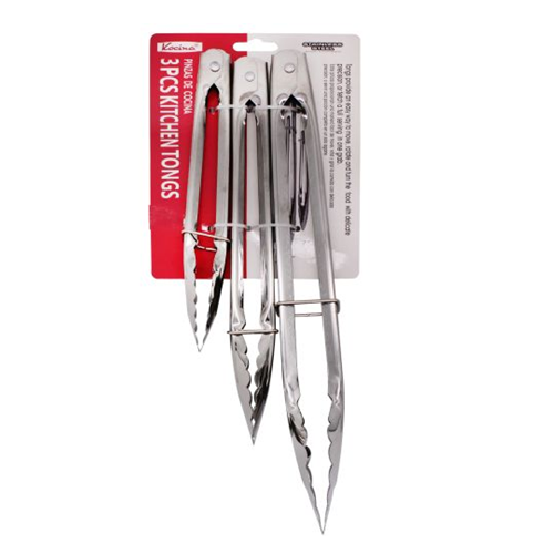 Tongs Set 3pk Asst Sizes-wholesale Tongs Set 3pk Asst Sizes-wholesale