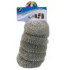 Scourer Pads 6pc Steel-wholesale