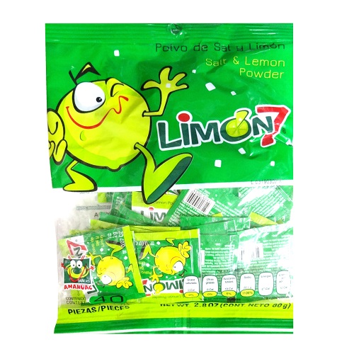 Limon 7 40ct Salt & Lemon Powder-wholesale Limon 7 40ct Salt & Lemon Powder-wholesale