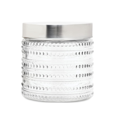 Glass Jar Round W-Lid 25.5oz-wholesale