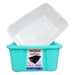 Imperial Wash Basin Rect 8.52 Ltr Asst C-wholesale