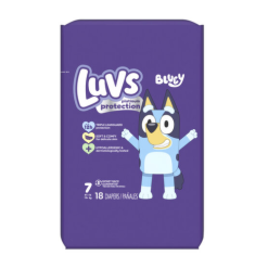 Luvs Platinum Diapers #7 18ct-wholesale