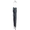Umbrella Double Black Silver Handle-wholesale