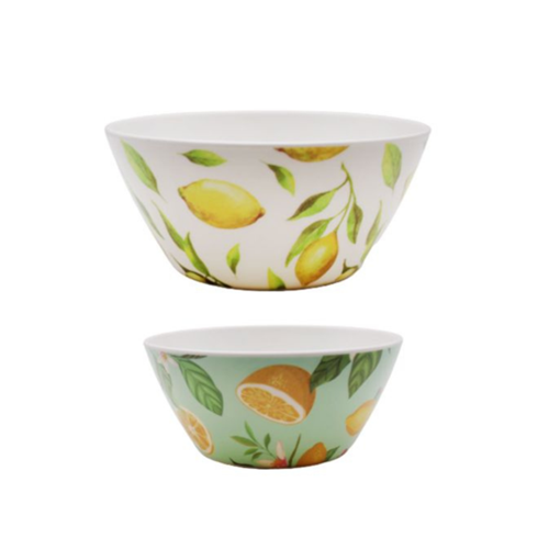 Melamine Cereal Bowl 6in Lemon Design-wholesale Melamine Cereal Bowl 6in Lemon Design-wholesale